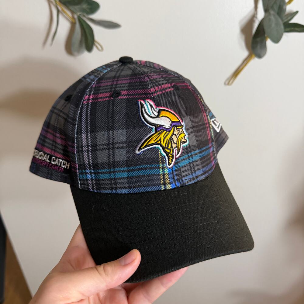 Minnesota Vikings Crucial Catch Plaid Hat